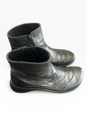 Naot Tellin Ankle Boots Leather Made in Israel Size EU 37, US 6-6.5